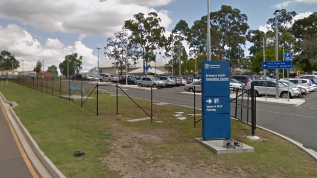 The Brisbane Youth Detention Centre in Wacol, where detainees are now allowed to move around in a "structured way".