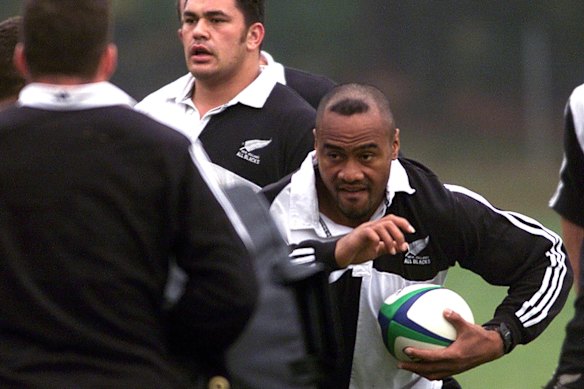 Fearsome: Jonah Lomu.