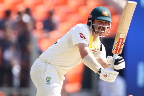 Travis Head scored 90 on the final day of the fourth Test to ensure Australia avoided defeat.