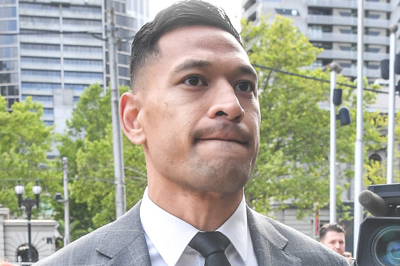 Super League says it accepts that Israel Folau has been legally registered as a player.