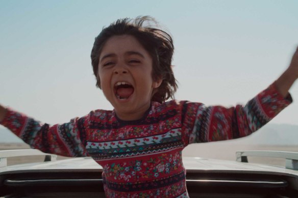 Rayan Sarlak delivers a scene-stealing performance in Hit the Road.