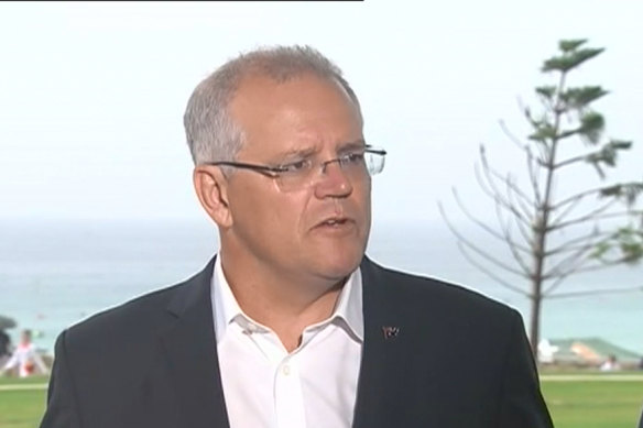 Scott Morrison has ruled out the government allowing ACT police to be covered by the territory's integrity commission.