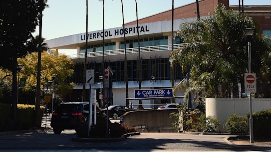 More than 100 staff from both Liverpool and Concord hospitals were in isolation as the cluster grows.