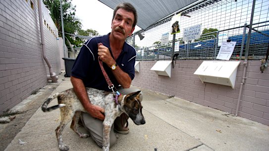 Former television journalist Michael Beatty in has been the public face of RSPCA Queensland for 15 years.