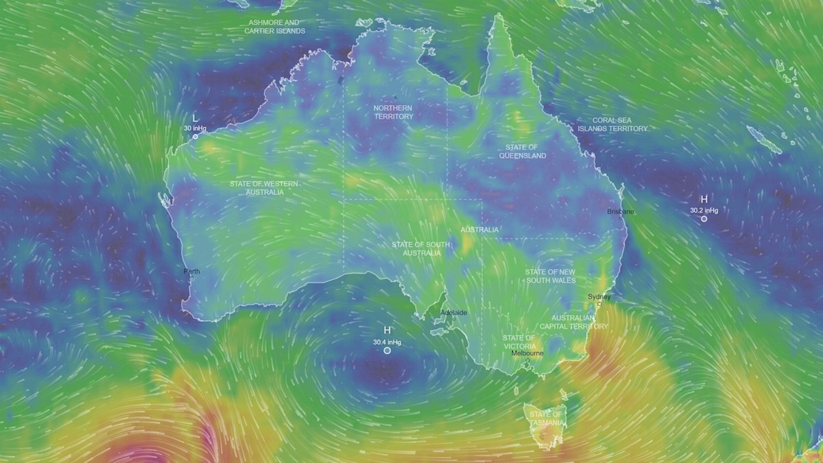 Temperature contrast drives snow and high fire danger in south-eastern Australia