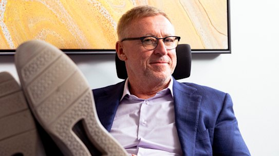 Rich Lister and Aures Holdings founder Tony Denny.