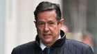 Former Barclays chief executive Jes Staley arrives at court in London.