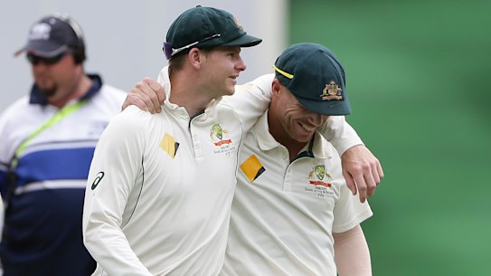 Smith, Warner take first step to mend fractured relationship