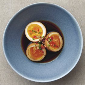 Egg jangjorim from The Korean Cookbook.