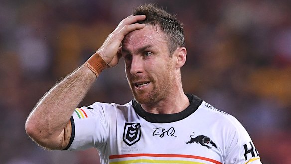 Tough season: But will the Blues stick with James Maloney?