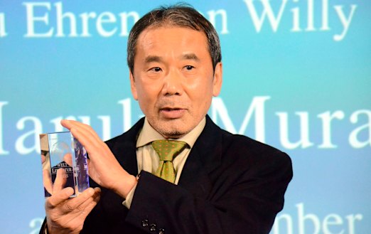 Novelist Haruki Murakami.