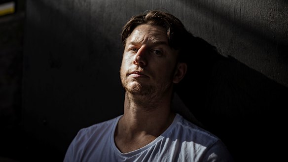 Former sailor Jon Tubby has lost thousands of dollars on the pokies. 