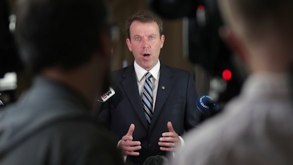 Education Minister Dan Tehan. 