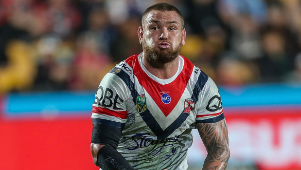 Mouth shut: Jared Waerea-Hargreaves won't be calling out the Burgess brothers this week.