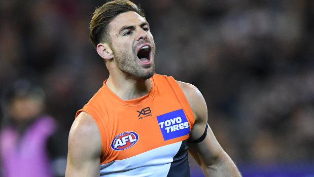 Former AFL No. 2 draft pick Stephen Coniglio will be looking for a big season with the GWS Giants. 