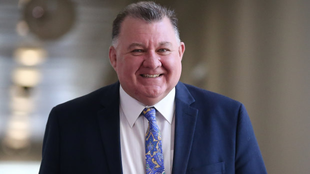 Thumbs up: Liberal MP Craig Kelly says Australia can't lecture Azerbaijan on electoral fraud.