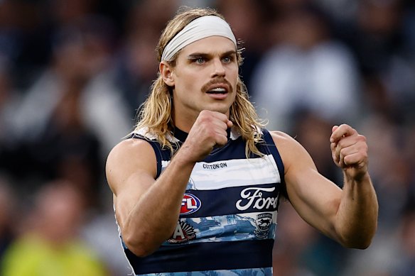 Bailey Smith trained away from prying eyes on Tuesday.
