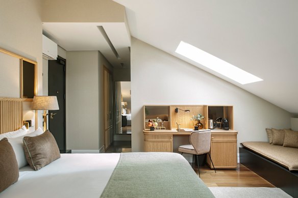 Deluxe room at Hotel Unico.