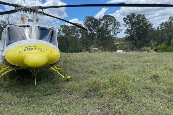 The Bundaberg-based RACQ LifeFlight Rescue helicopter crew joined a multi-agency search for a missing teenage boy at Owanyilla. 