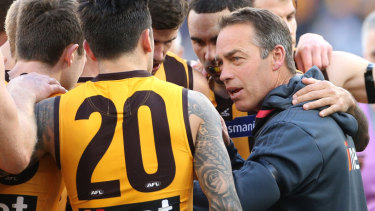Hawthorn coach Alastair Clarkson says backing up from last weekend's victory over Geelong will be a challenge against the Brisbane Lions.