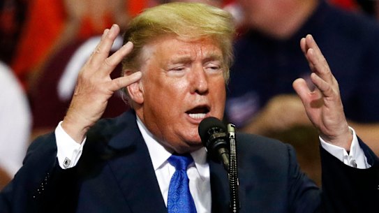 'This woman had no clue': Donald Trump mocks Brett Kavanaugh accusers