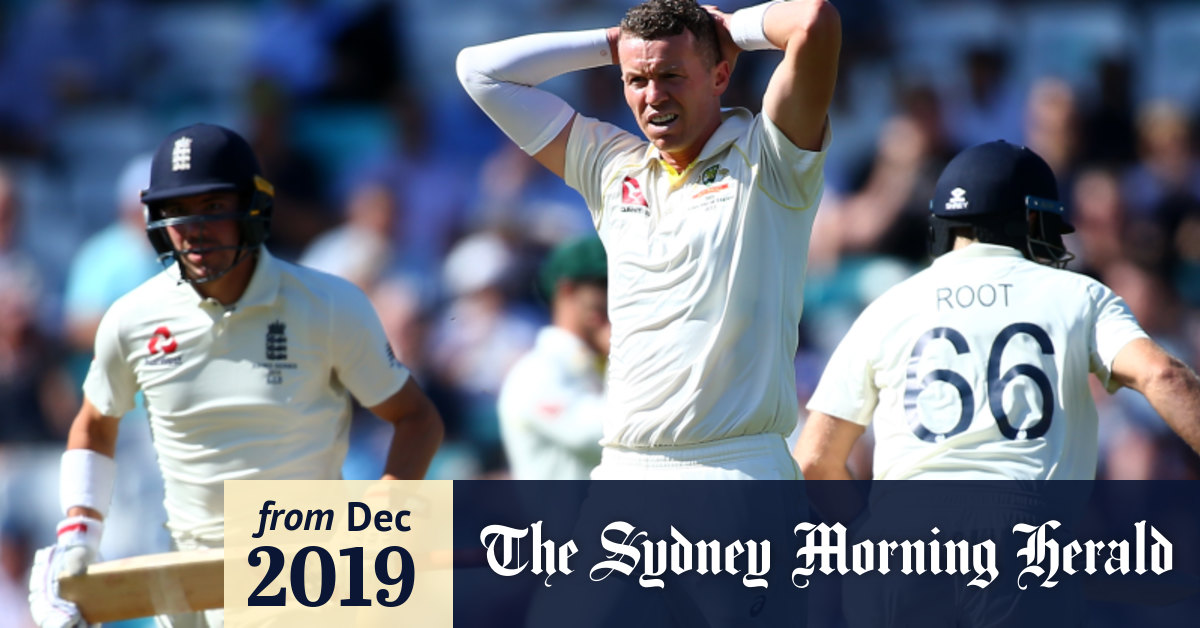 Australia v New Zealand Test cricket 2019/2020: Peter ...