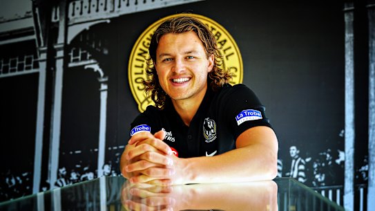 Ginnivan loves the connection he has with the Magpie army.
