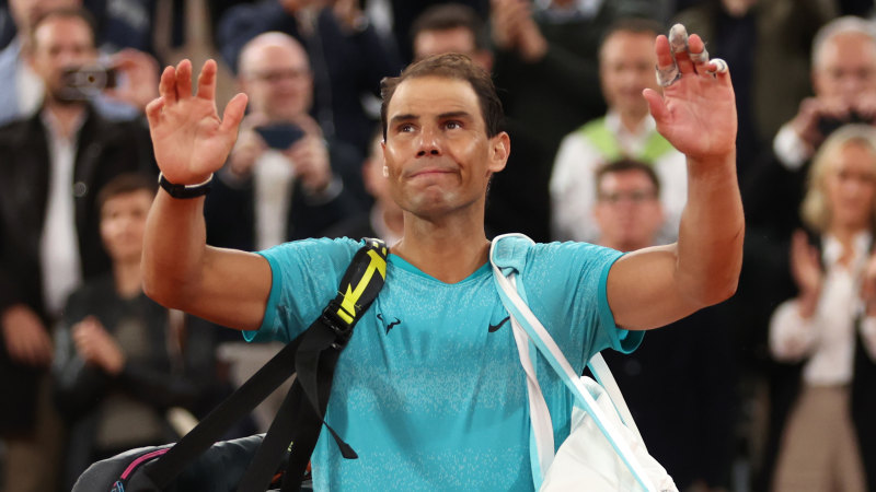 ‘I don’t know if it’s the last time’: Nadal casts doubt on future after defeat