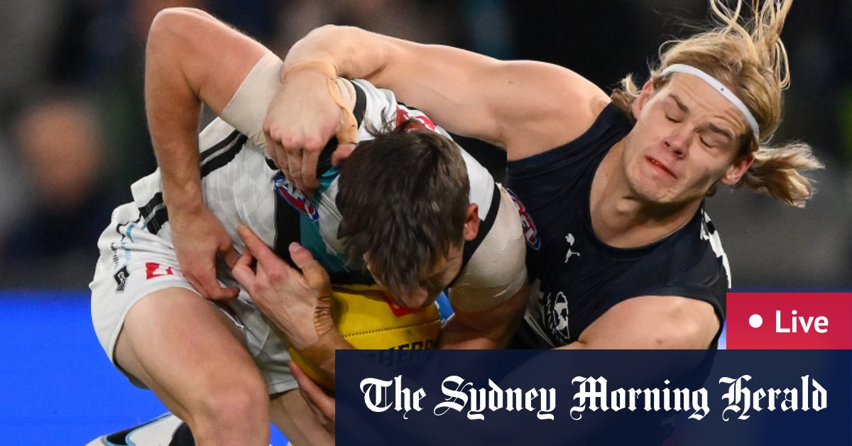 AFL 2024 round 12 LIVE updates: Port Adelaide Power v Carlton Blues scores, results, fixtures, teams, tips, games, how to watch - Vimarsana News