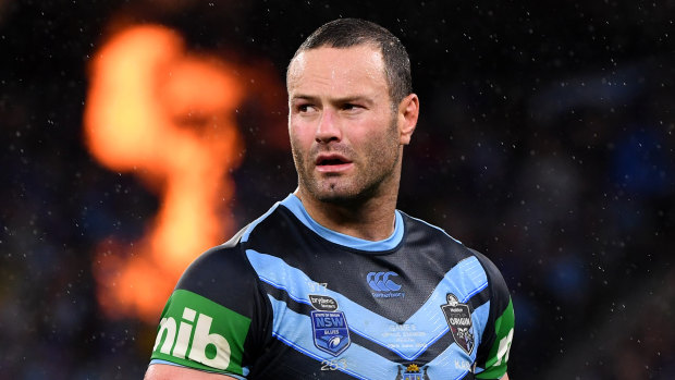 Hunted: NSW skipper Boyd Cordner came in for some off-the-ball attention.