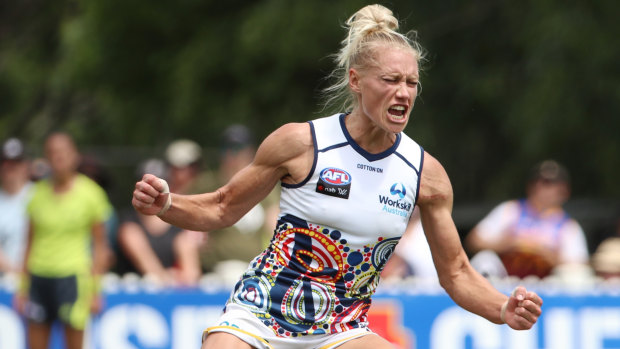 Dual best and fairest winner Erin Phillips reinforced her claims as the best player in AFLW