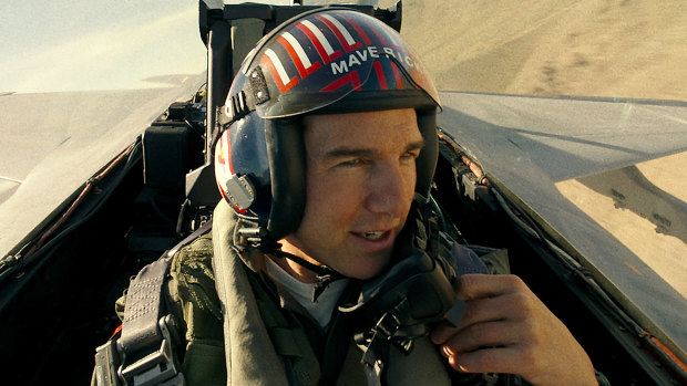 A strong chance of a best picture nomination: Tom Cruise in Top Gun: Maverick.