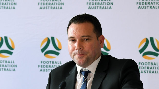 Tough task: FFA chief executive James Johnson is set for talks with Fox Sports.