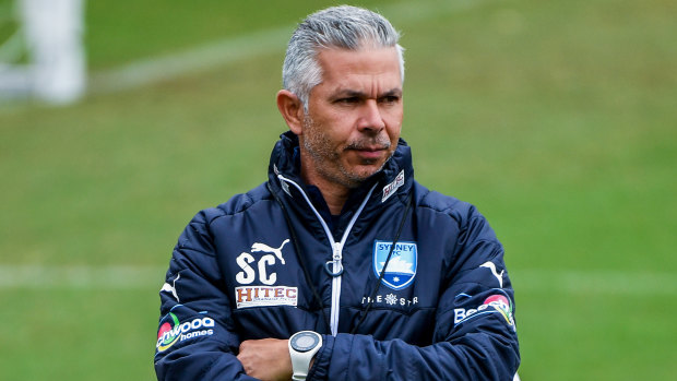 Stepping up: Steve Corica has taken the reins at Sydney FC.
