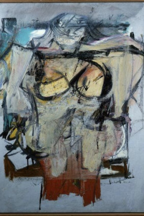 The stolen Willem de Kooning painting, with an estimated worth of $160 million.