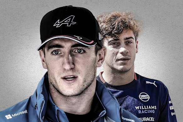 Jack Doohan and Franco Colapinto.