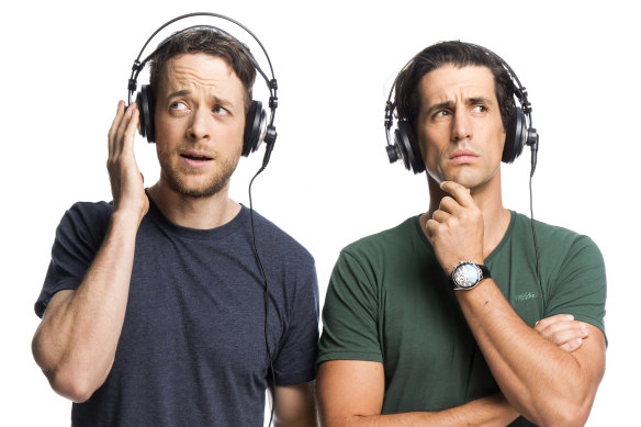 Hamish Blake and Andy Lee are still finding joy in their working partnership, as are about one million listeners each month.