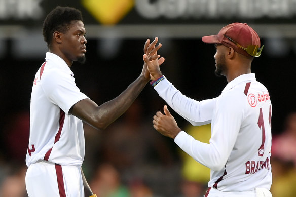 Happy days for the West Indies.