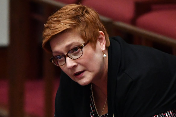 Foreign Minister Marise Payne has outlined the diplomatic principles that will guide her.