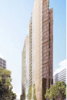The tower, if built, will be 33 storeys high.