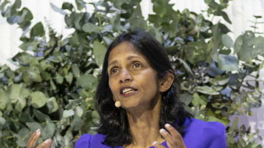 Speaking at the CEW conference, Shemara Wikramanayke reckons women are “self-selecting” out of financial services jobs.