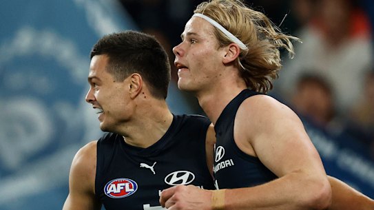 Jack Silvagni and Tom De Koning are both leaving the Blues, bound for St Kilda.