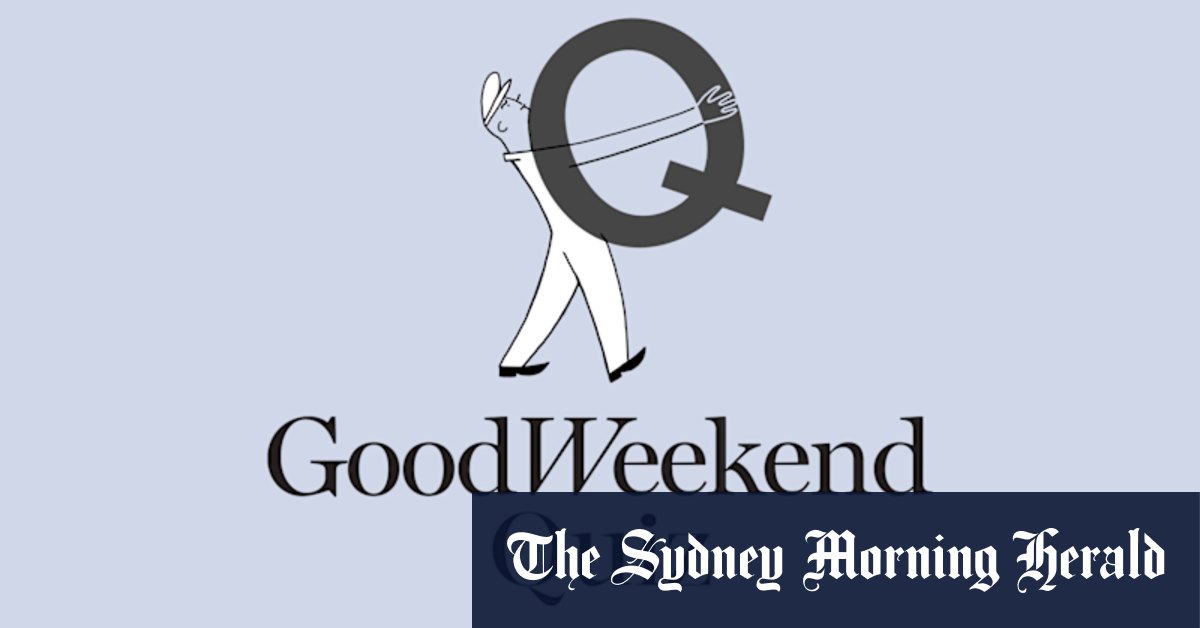 Can you score a perfect 25 in the Good Weekend quiz?