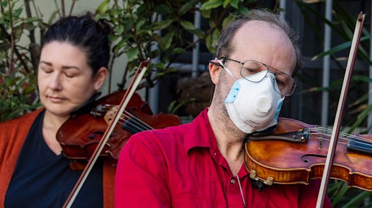 Members of the Opera Australia orchestra were stood down without pay in March .