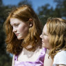 Melissa Haw with her 14-year-old daughter Isla who is dyslexic.