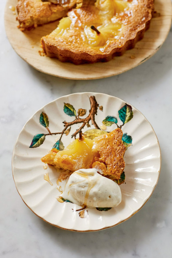 Jamie Oliver’s precious pear tart.