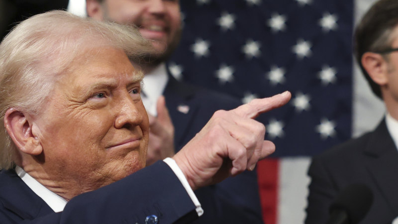 Trump’s ode to himself, the Action Jackson of braggart presidents