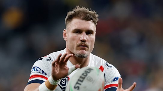 Angus Crichton is being groomed to play No. 12 when he makes the switch to rugby.