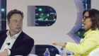 Elon Musk and Linda Yaccarino. 