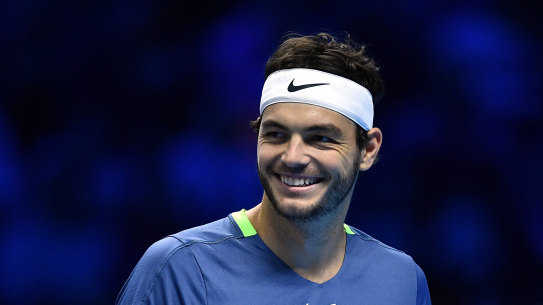 World men’s tennis No.10 Taylor Fritz, of the United States.